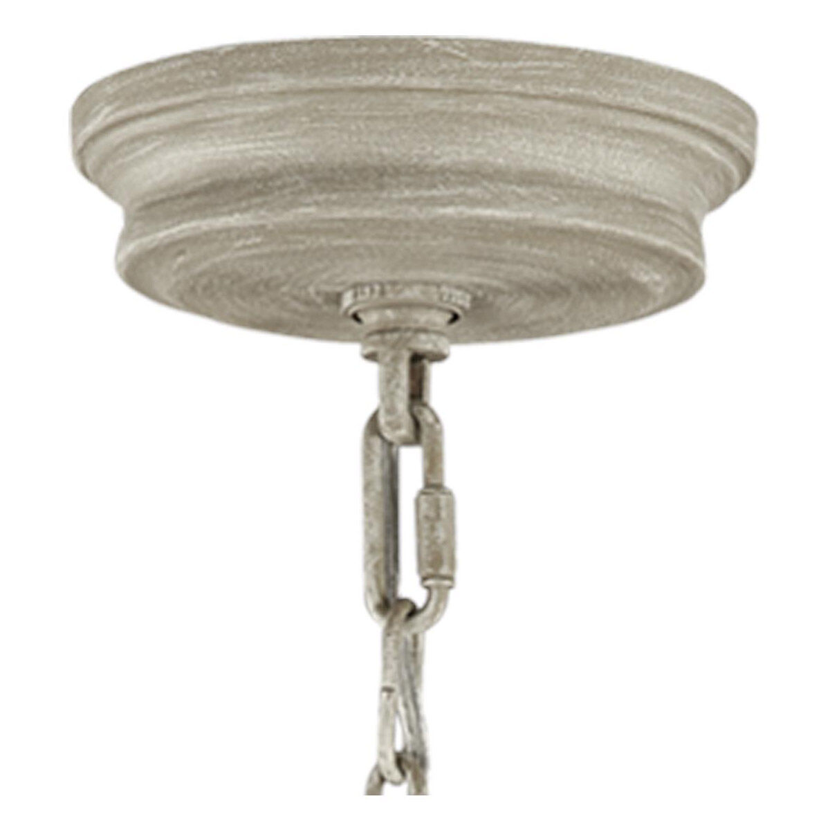 Distressed white wood chandelier clearance