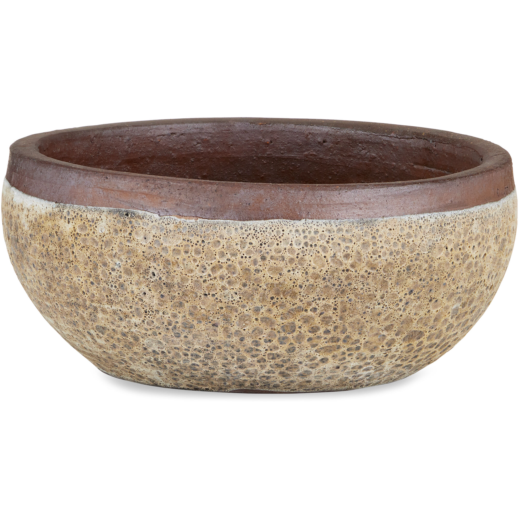 Lyra Reactive Cream Planter, Small