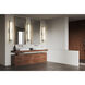Chase LED 33 inch Brushed Nickel Bath Vanity Light Wall Light