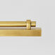 Sean Lavin Kal 19.4 watt 24 inch Natural Brass Picture Light Wall Light