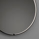 Avior 30 X 30 inch Black LED Lighted Mirror, Vanita by Oxygen