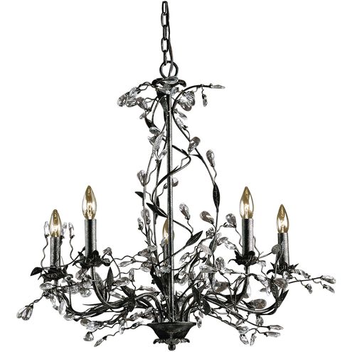Circeo 5 Light 34 inch Deep Rust Chandelier Ceiling Light