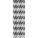 Frontier 96 X 30 inch Black, Medium Gray, Charcoal, Khaki Rug