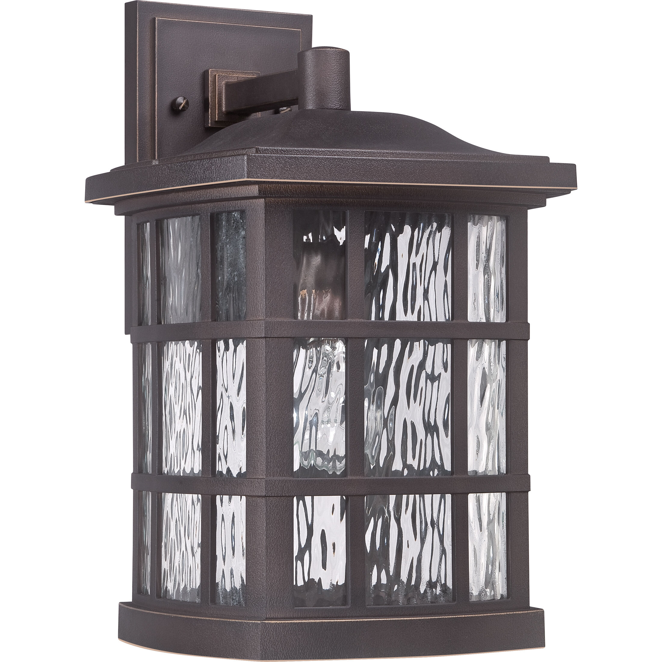 Stonington 1 Light 16 inch Palladian Bronze Outdoor Wall Lantern