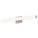 Tubo Slim LED 24 inch Satin Nickel Bath Bar Wall Light in Flat