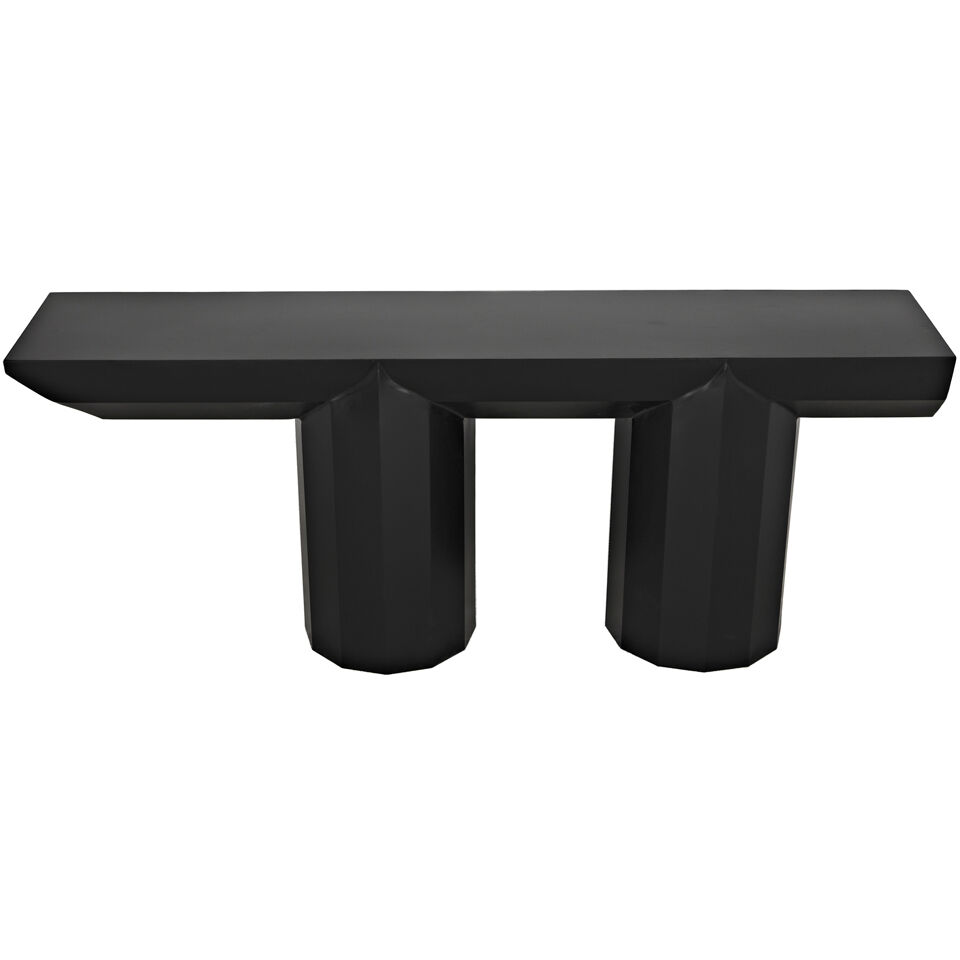 Los Altos 76 X 16 inch Matte Black Console