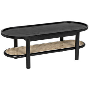 Amore 47 X 20 inch Charcoal Black Coffee Table