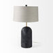 Quinn 28.75 inch Beige and Blue Table Lamp Portable Light