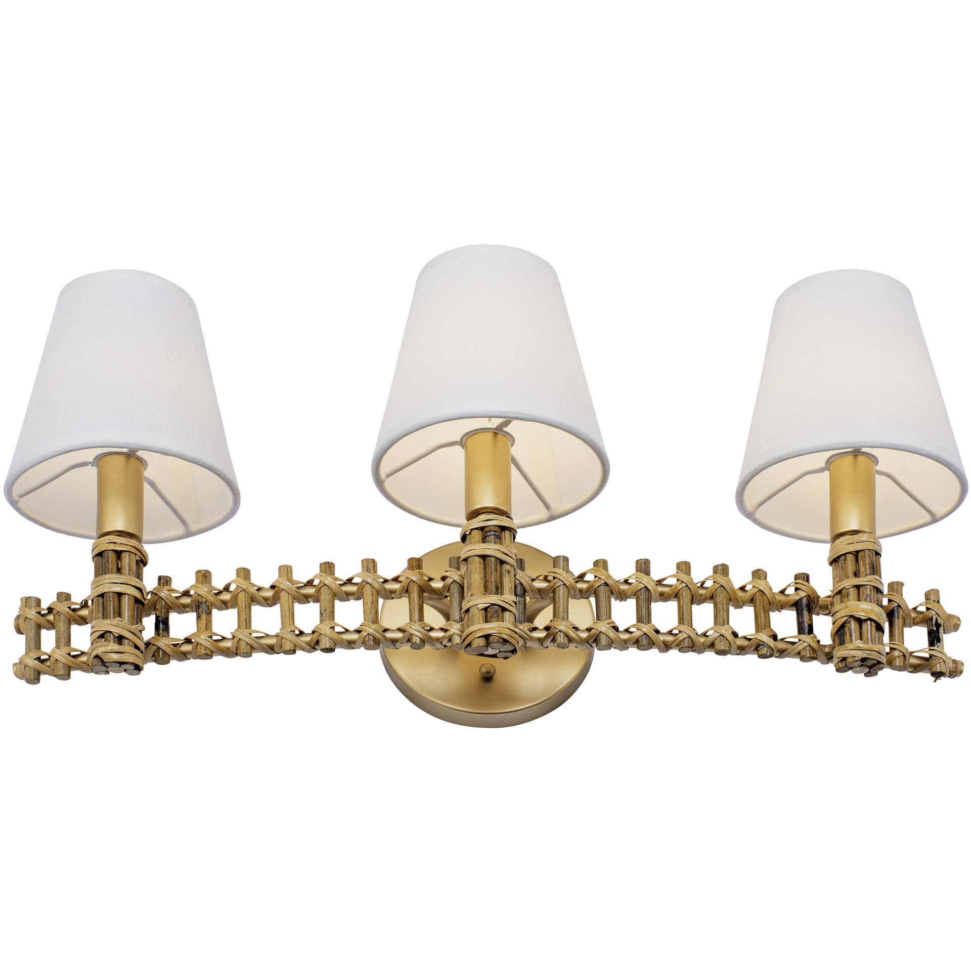 Nevis LED 22 inch French Gold Bath Vanity Wall Light