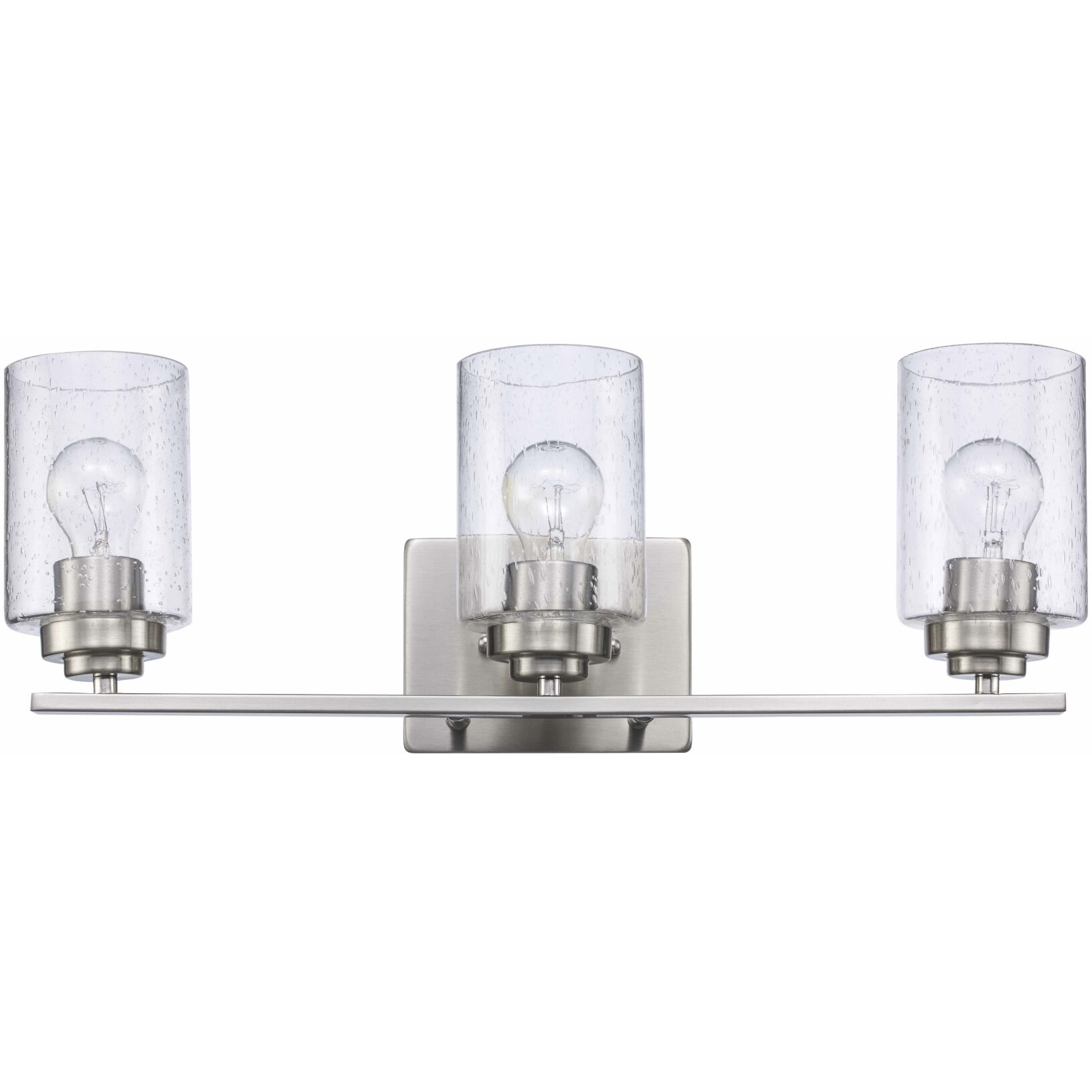 Mod Pod 3 Light 22 inch Brushed Nickel Vanity Light Wall Light