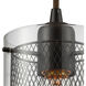 Charlestown 1 Light 5 inch Oil Rubbed Bronze Mini Pendant Ceiling Light