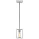 Wesson 1 Light 5 inch Chrome Pendant Ceiling Light