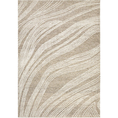 Mitra 130 X 94 inch Black/White Rug in 8 x 11
