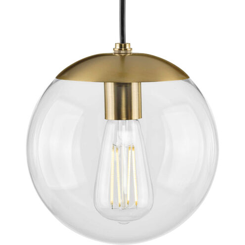 Atwell 1 Light 8 inch Brushed Bronze Pendant Ceiling Light, Small