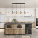 Gem Island Light Ceiling Light in Amber