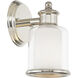 Middlebush 1 Light 6 inch Polished Nickel Wall Sconce Wall Light