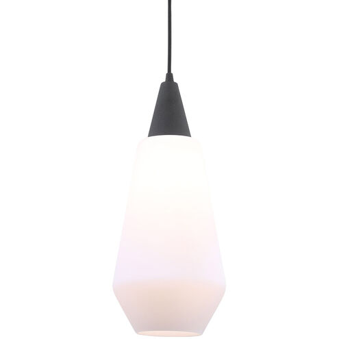 Eichler 1 Light 8 inch Black Mini Pendant Ceiling Light