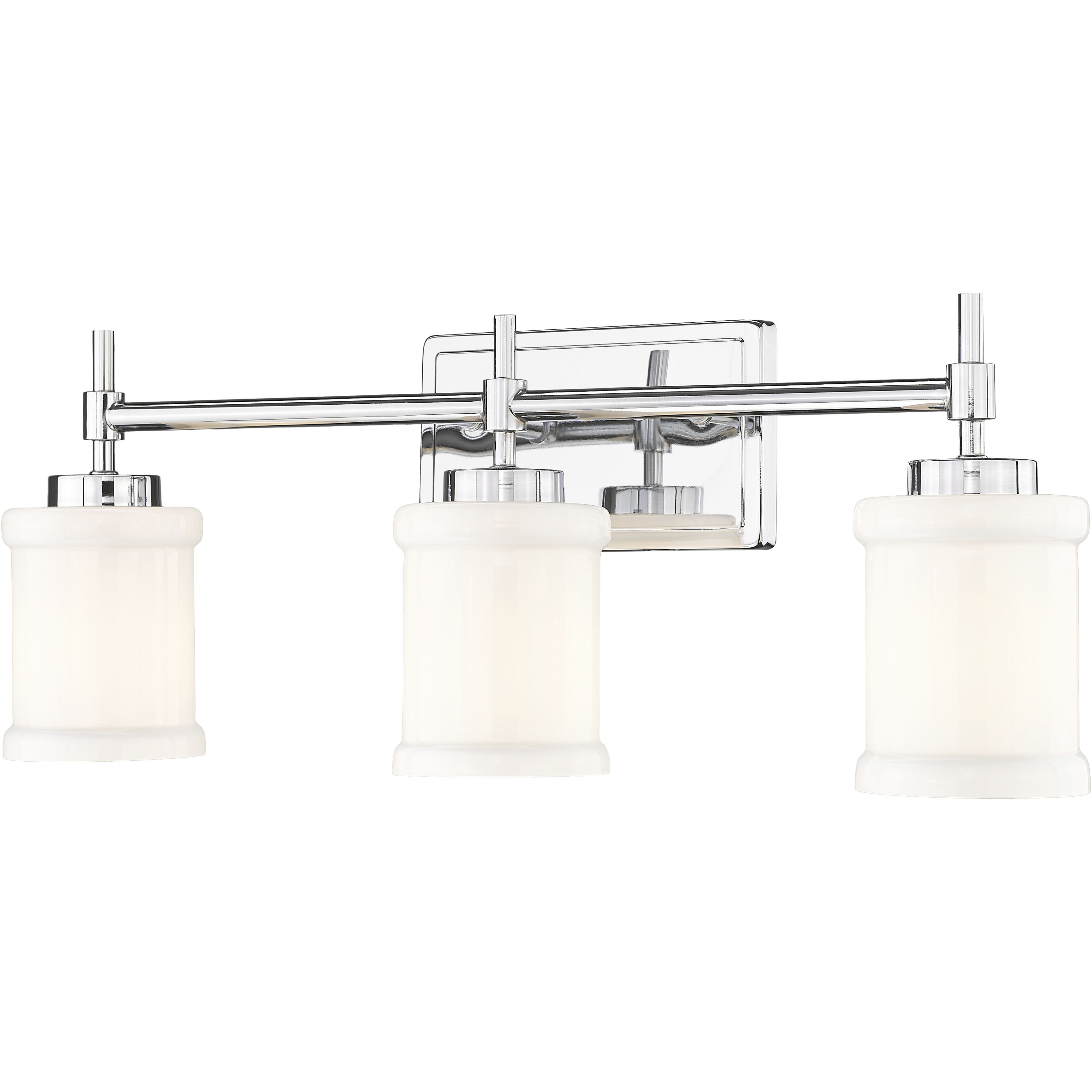 Cadoc 3 Light 23.5 inch Chrome Bath Vanity Light Wall Light