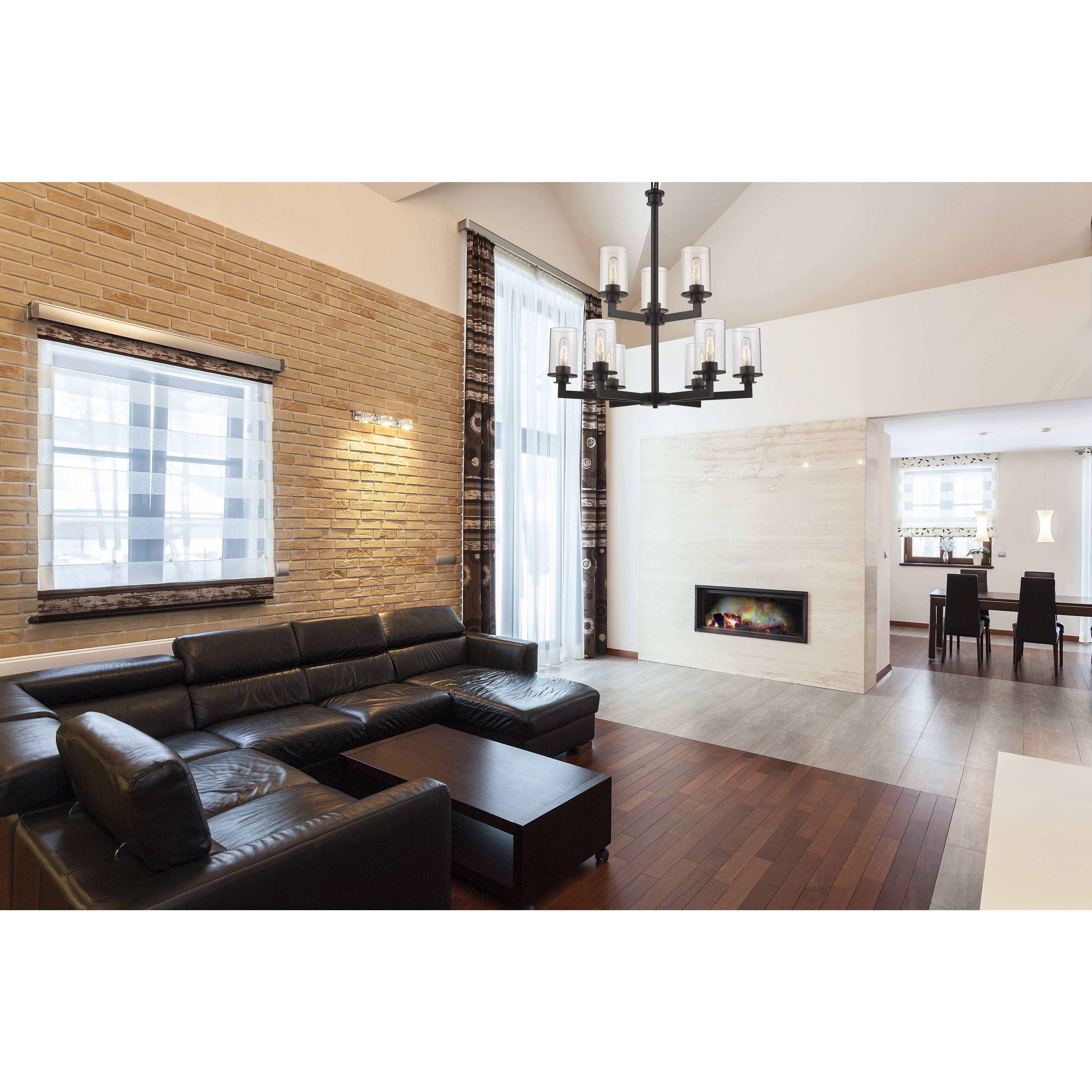 Savannah 9 Light 29 inch Bronze Chandelier Ceiling Light