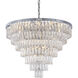 Canada 27 Light 32 inch Chrome Chandelier Ceiling Light