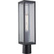 Deka 1 Light 4.85 inch Post Light & Accessory