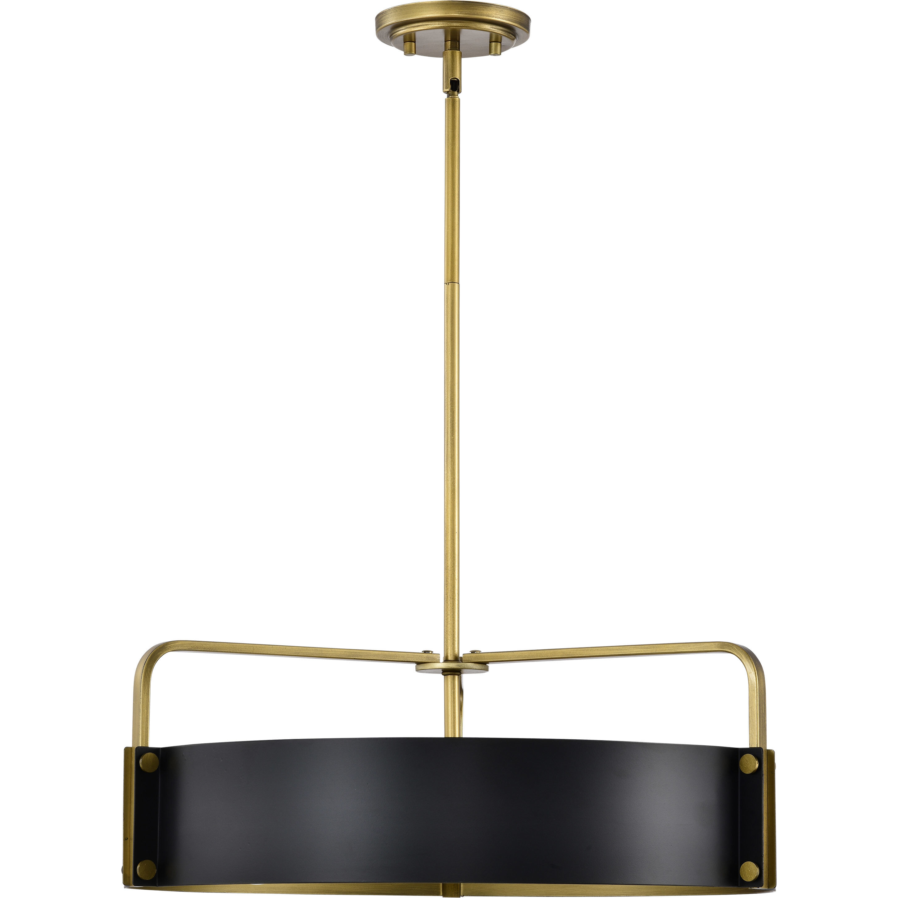 Altos 5 Light 22 inch Matte Black Pendant Ceiling Light