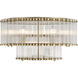 Glasbury 9 Light 23.75 inch Gold Flush Mount Ceiling Light
