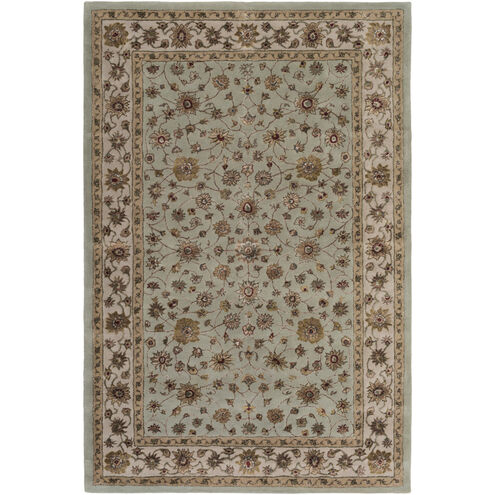 Breckenridge 138 X 102 inch Sage / Seafoam / Dark Green / Black / Light Sage Handmade Rug