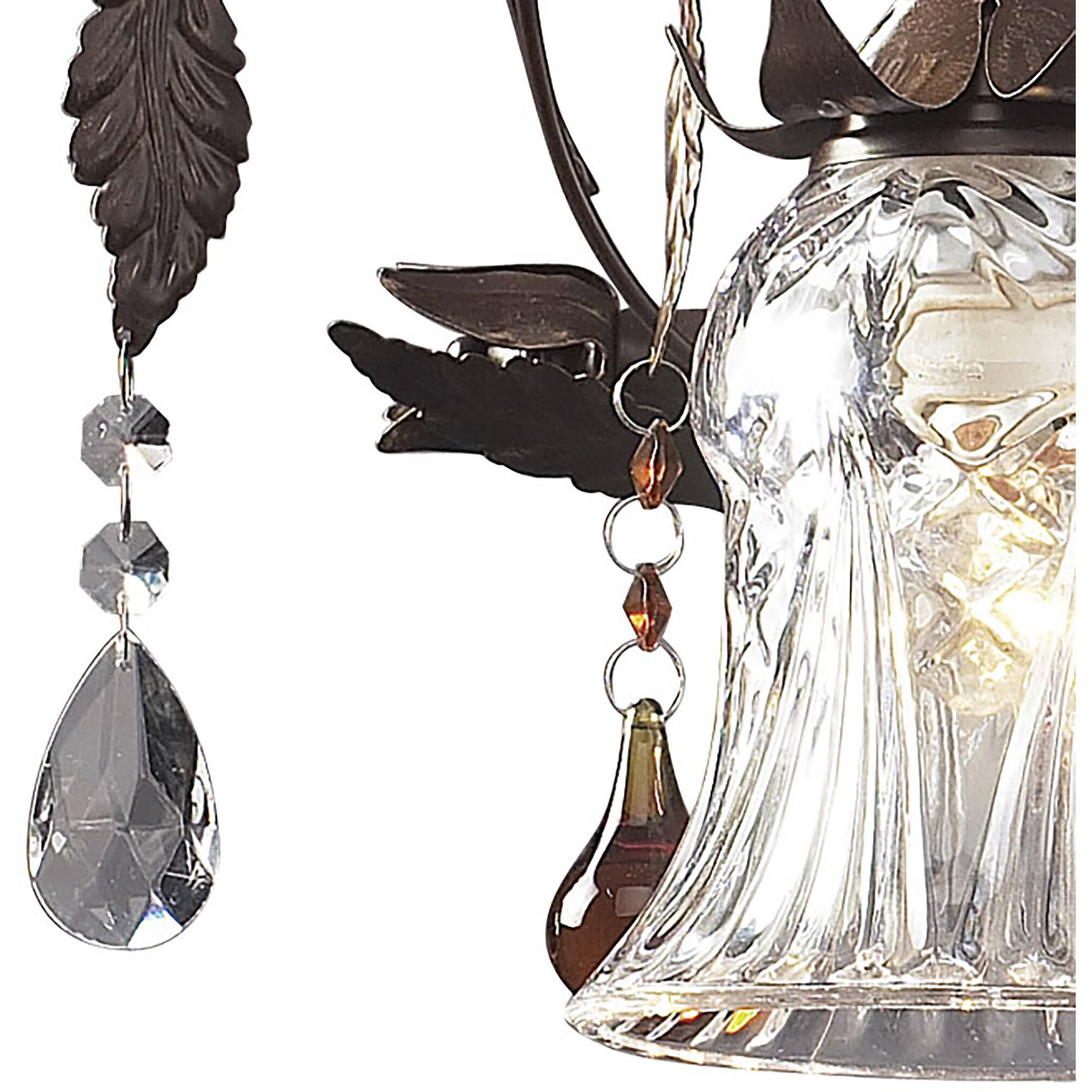 Cristallo Fiore Vanity Light Wall Light