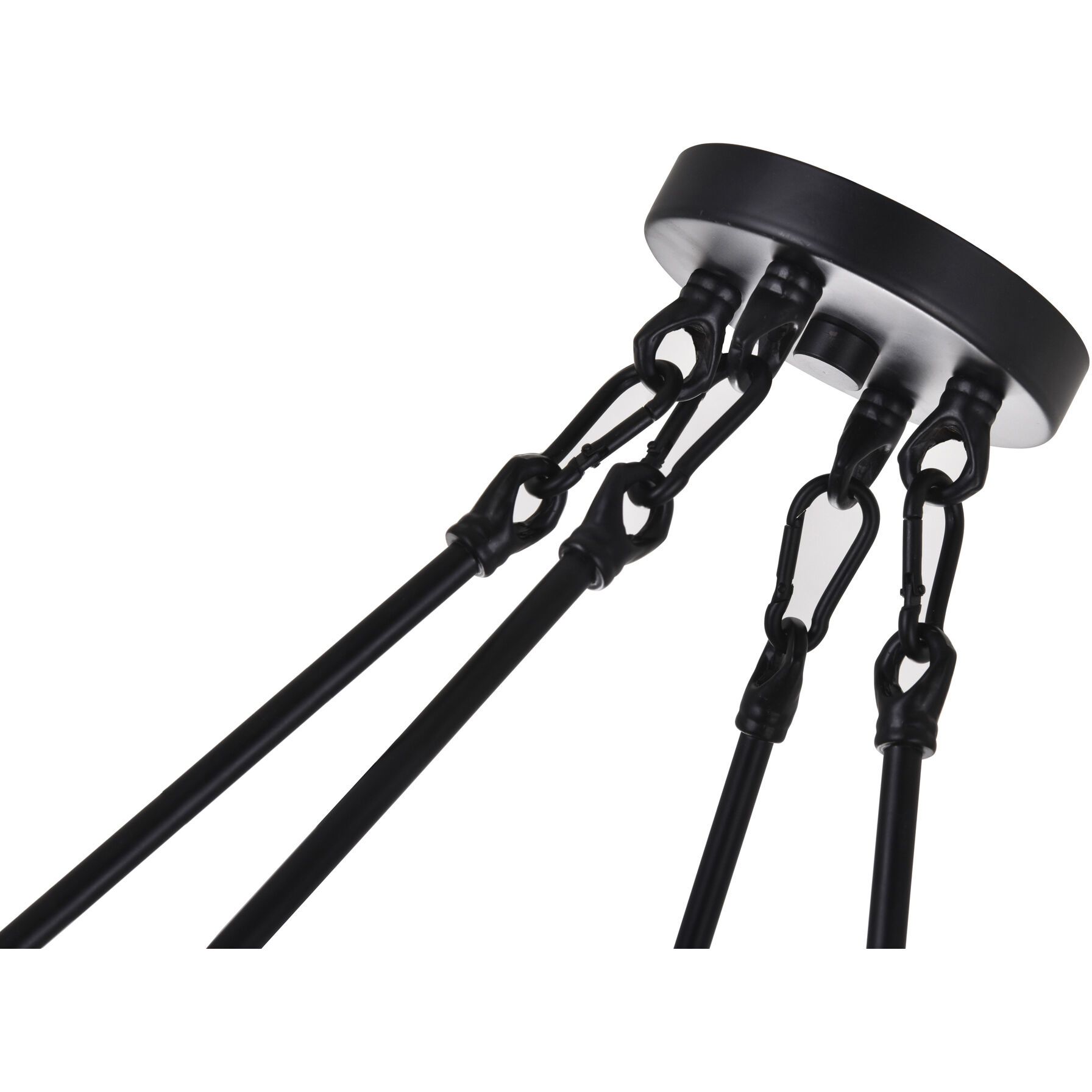 Arkansas 4 Light 20 inch Black Chandelier Ceiling Light