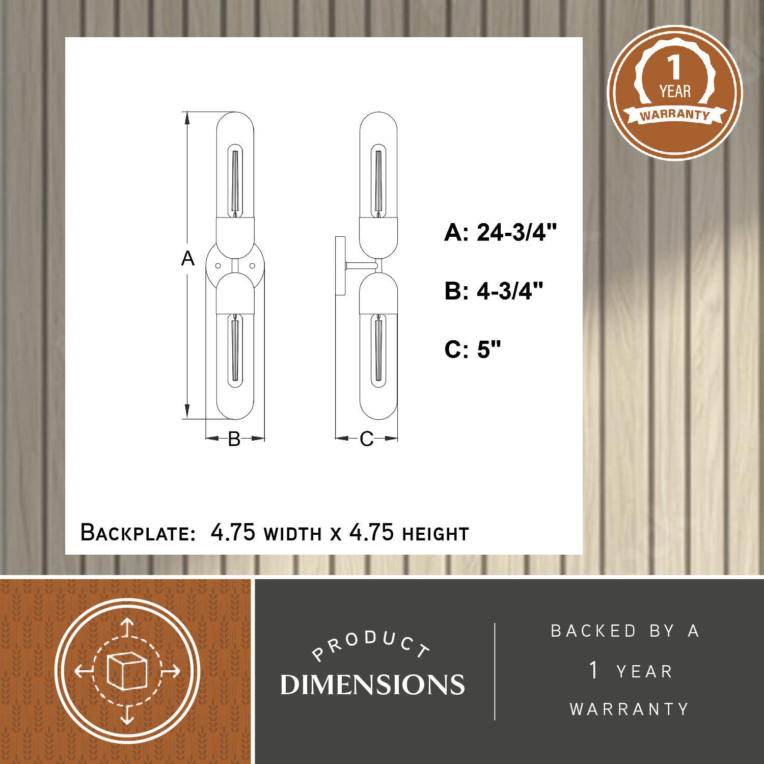 Thalia LED 24.75 inch Matte Black Bathroom Light Wall Light
