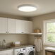 Trim LED 16 inch White Flush Mount Ceiling Light
