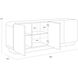 Fauna 88 X 18.5 inch Warm Brown Sideboard