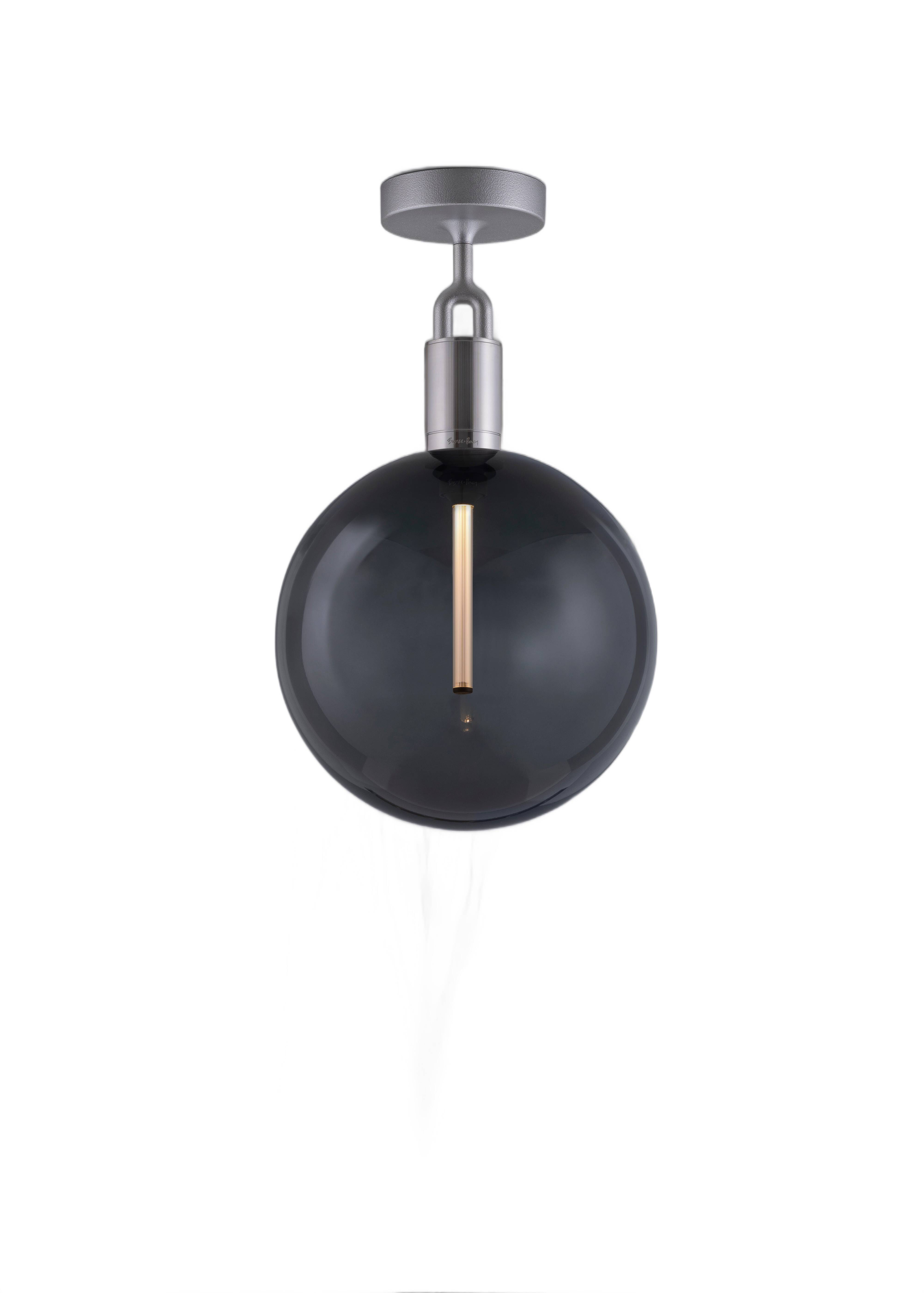 Forked LED 11.42 inch Steel Flush Mount Ceiling Light