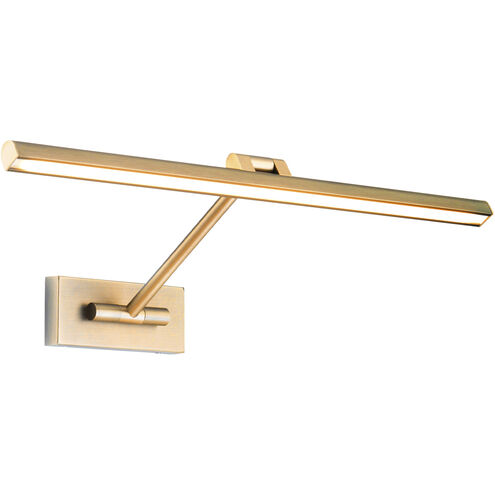 Reed 21.00 watt 24.5 inch Aged Brass Picture Light Wall Light, dweLED