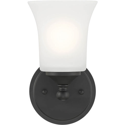 Bronson 1 Light 5 inch Matte Black Wall Sconce Wall Light