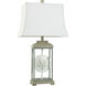 Cameron 30.75 inch 100.00 watt Brushed Taupe Table Lamp Portable Light