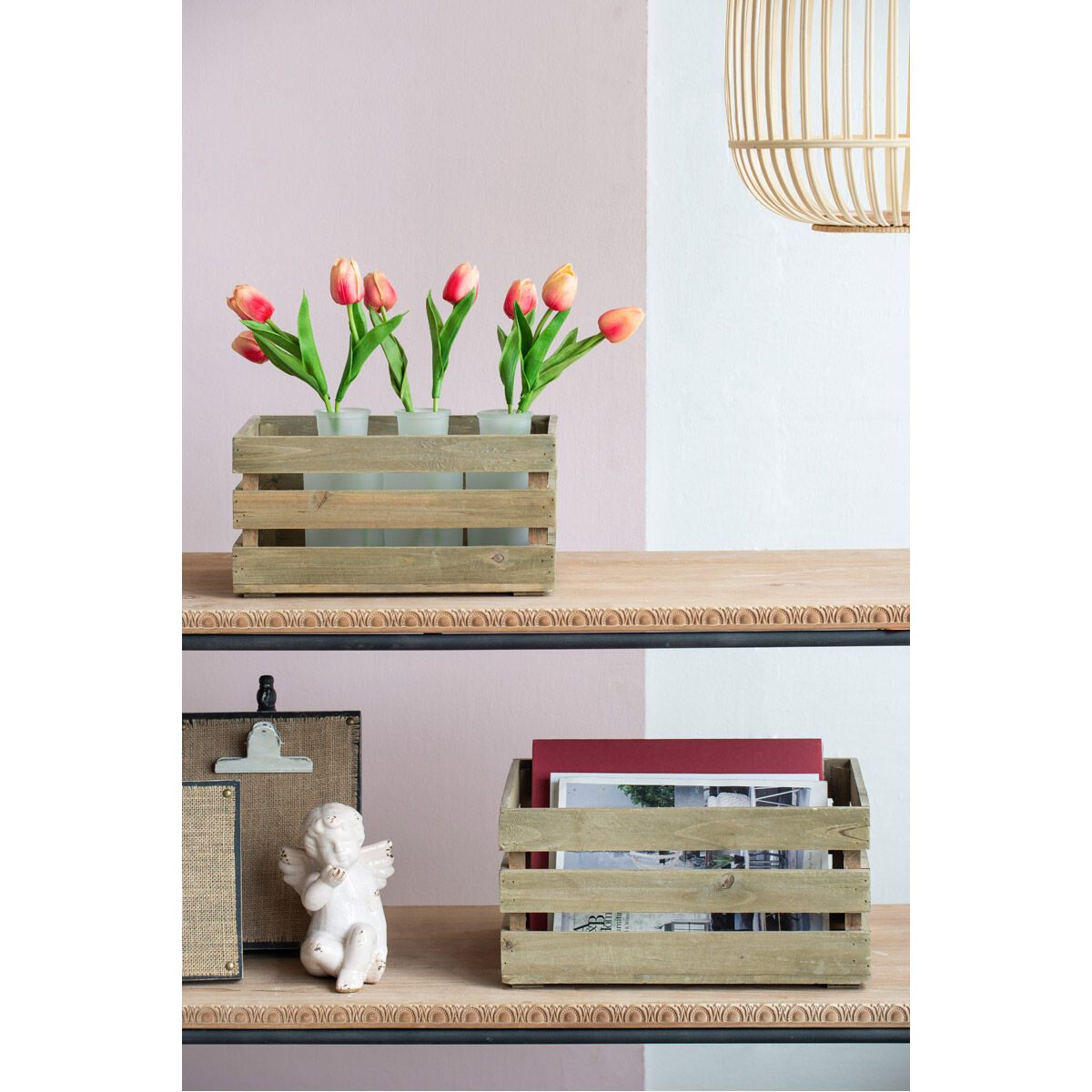 Anita Natural Brown Planter