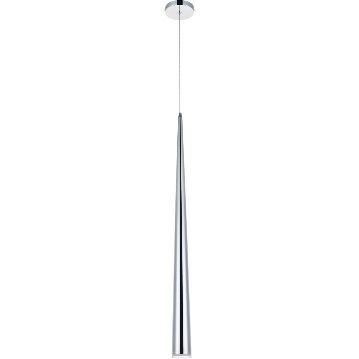Fantasia LED 4.72 inch Chrome Pendant Ceiling Light