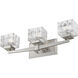 Rubicon 22 X 5.25 X 6.5 inch Brushed Nickel Vanity in LED