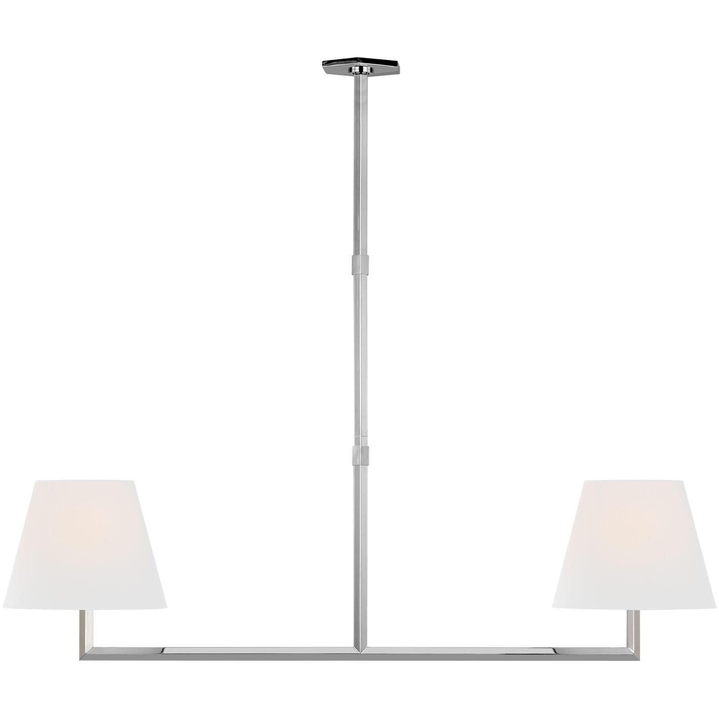 Paloma Contreras Olivier LED 65 inch Bronze Linear Chandelier Ceiling Light