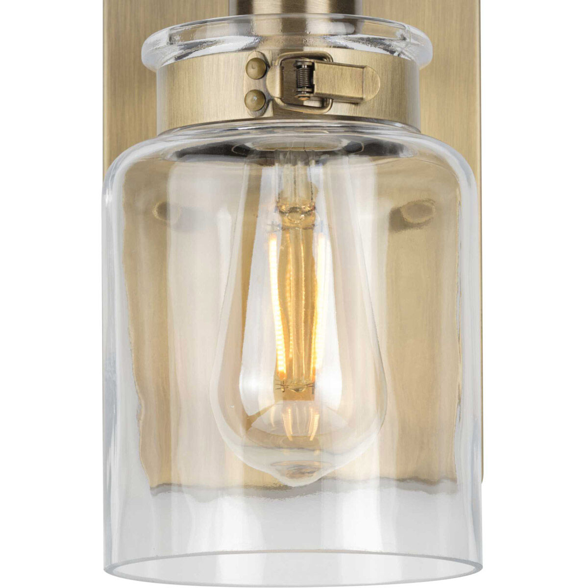 Calhoun 1 Light 7 inch Vintage Brass Bath Vanity Wall Light