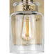 Calhoun 1 Light 7 inch Vintage Brass Bath Vanity Wall Light