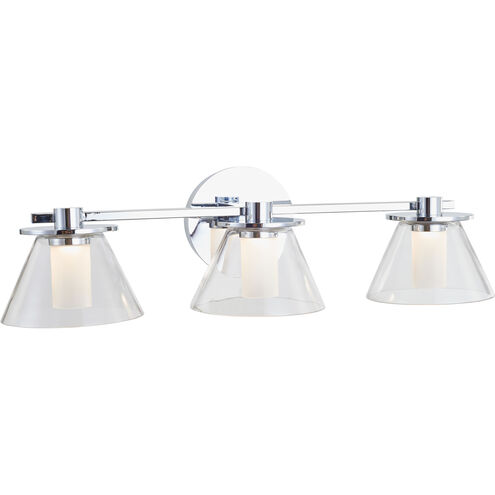 Cone LED 22 inch Chrome Bath Vanity Light Wall Light