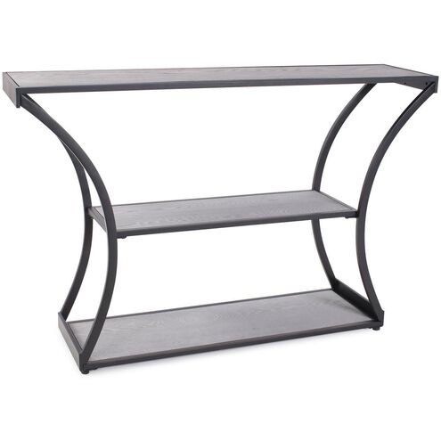Collins 47 inch Black and Gray Console Table