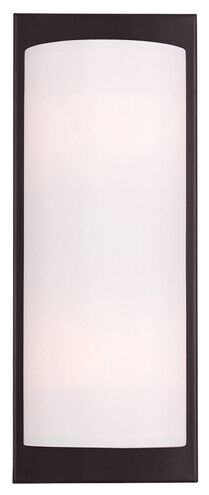Meridian 2 Light 6 inch Bronze ADA Wall Sconce Wall Light