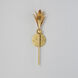 Paloma 1 Light 4.75 inch Gold Leaf Wall Sconce Wall Light