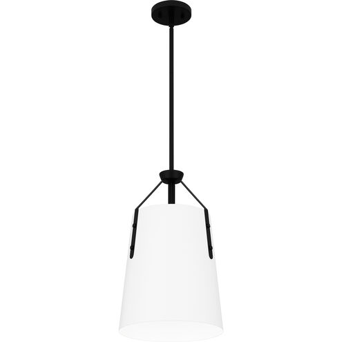 Faye 1 Light 11.25 inch Matte Black Mini Pendant Ceiling Light