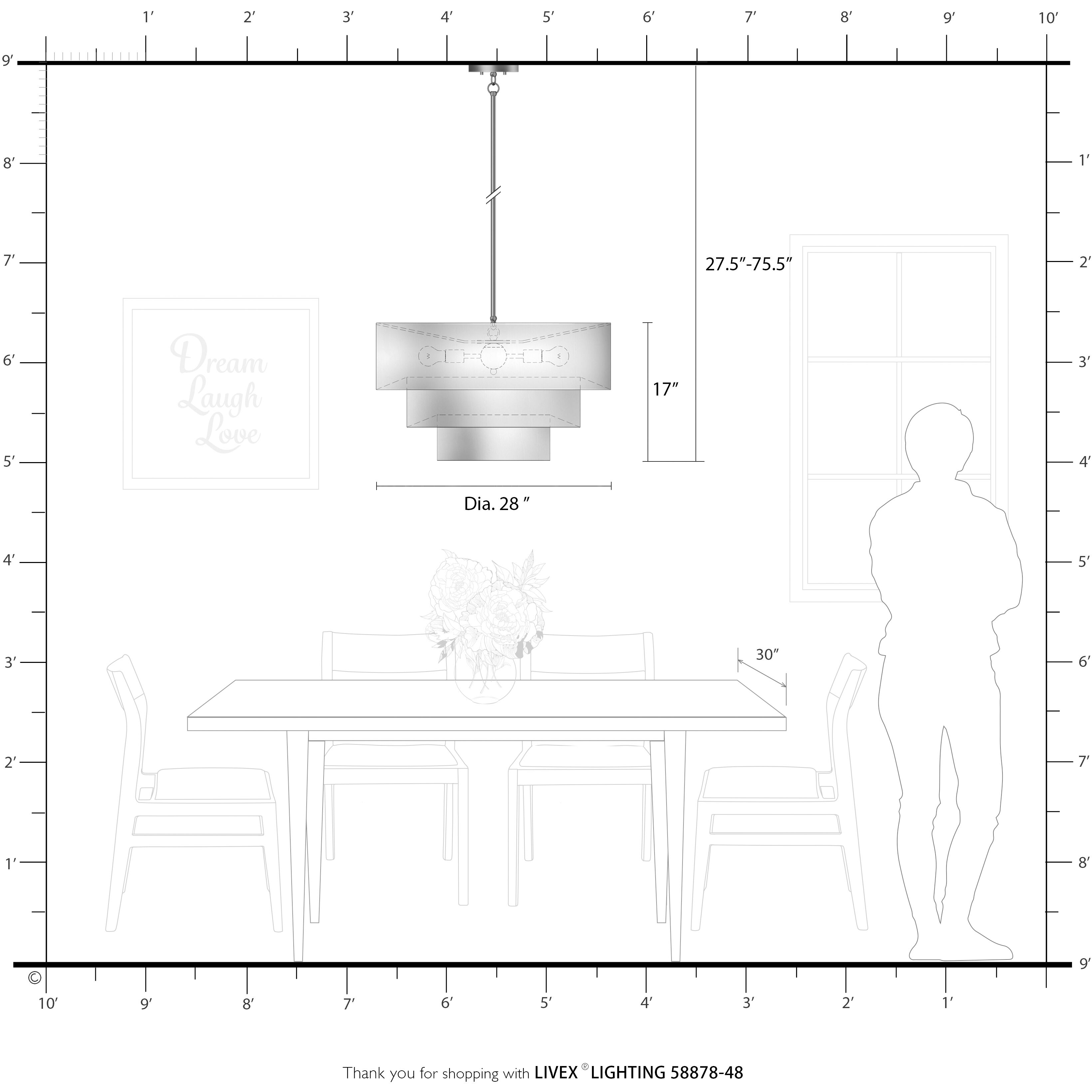 Bellingham 5 Light 28 inch Antique Gold Leaf Pendant Chandelier Ceiling Light, Medium