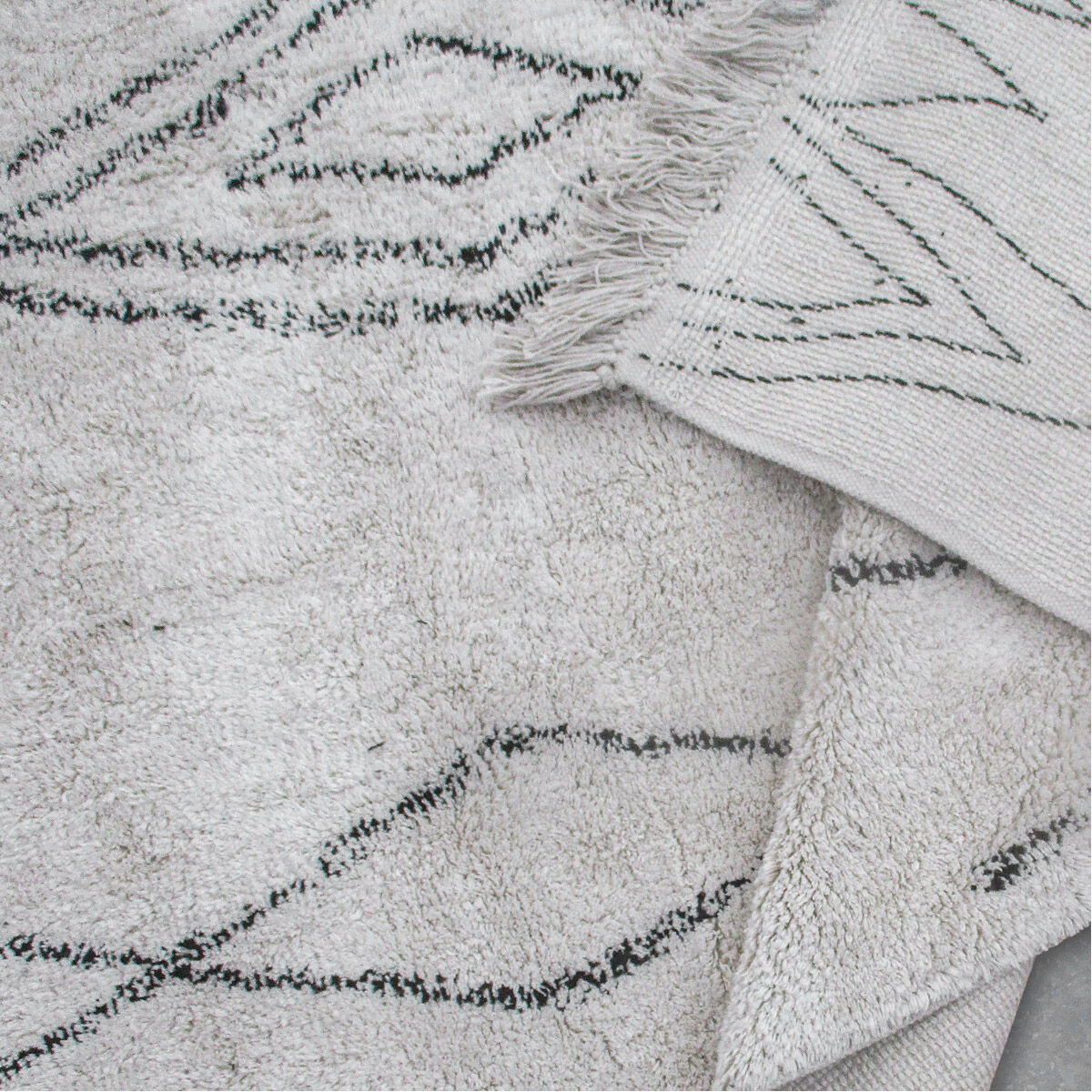 Mesilla 108 X 72 inch Faded Charcoal Rug, 6ft x 9ft